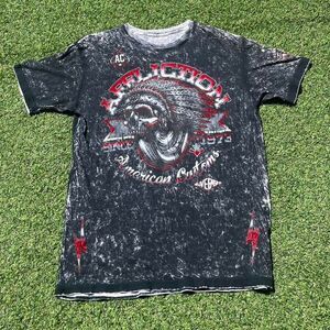 Y2K reversible Affliction Men's multi T-shirt